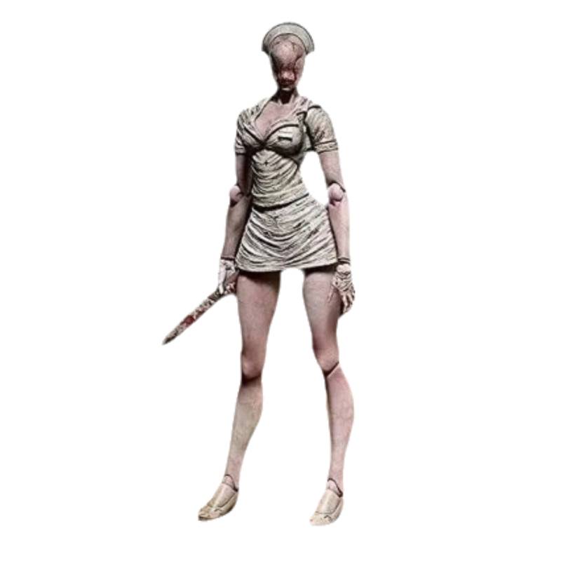 

Хилл Сайлент Безликая Медсестра Подвижная Фигурка Модель из Фильма Украшение Рождественский Подарок Игрушка