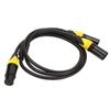 Noiseless XLR Splitter Cable Plug and Play XLR Audio Y Adapter Cable XLR Y Cord  Audio Equipment