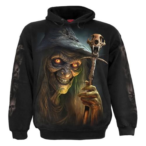 Spiral Direct Unisex Adult Witch´s Brew Back & Sleeve Print Pull Over Hoodie