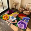 Classic Anime-A-alice In-W-wonderlandS Cute Carpet Bathroom Anti-slip Mat Door Mat Home Decoration Mat Entrance Door Mat