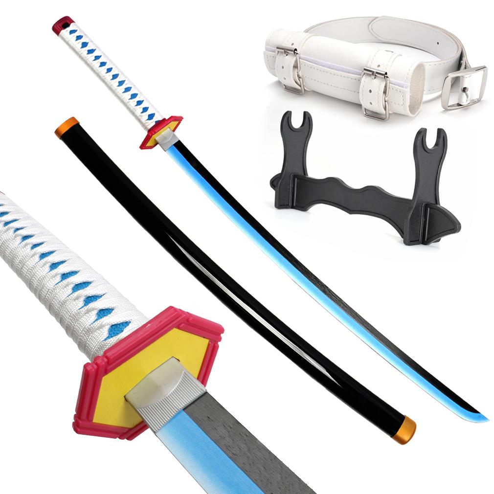 Wood Bamboo Katana 104cm / 41in Cosplay Anime Characters Props Tsuyuri Kanao Sword Collections and Gifts