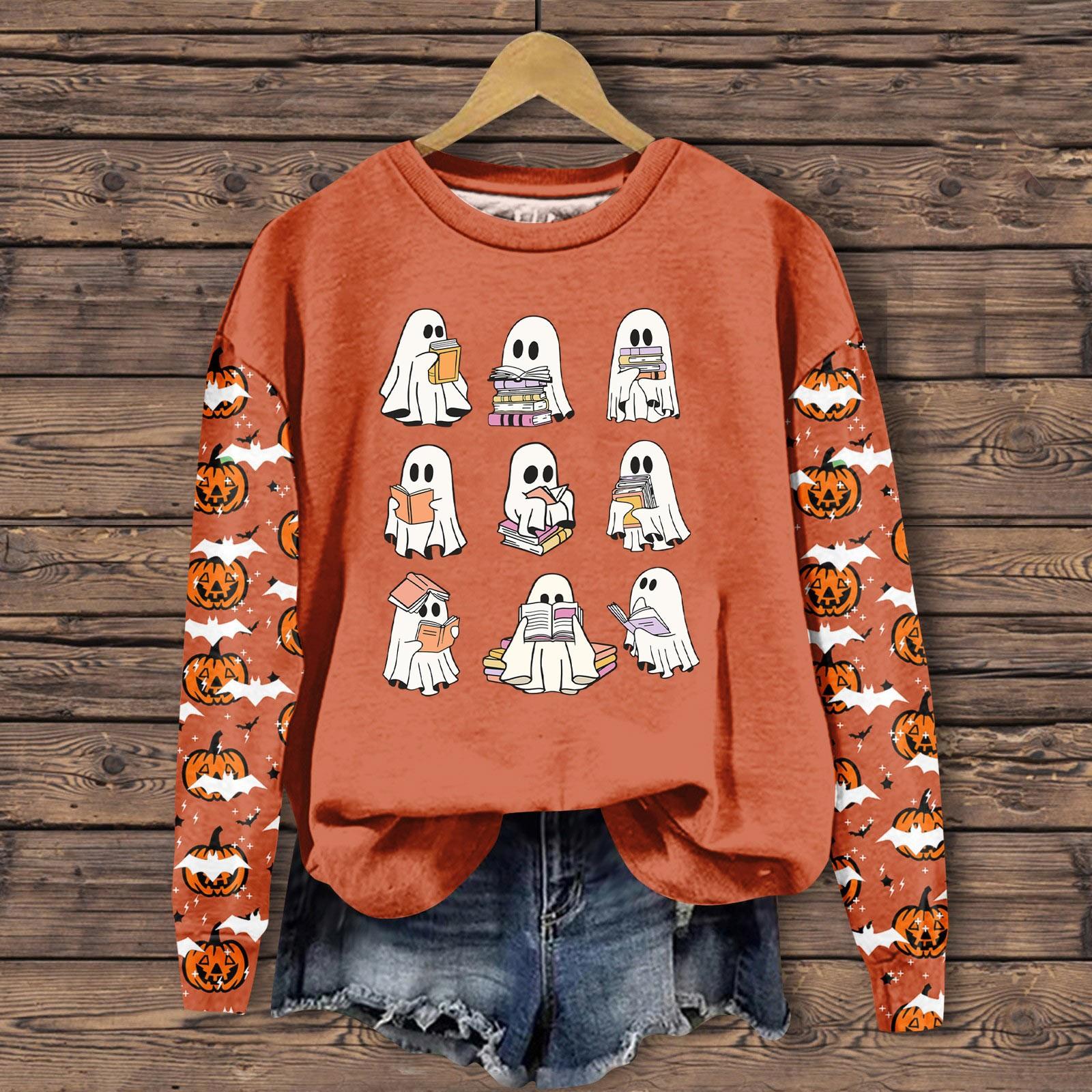 

Женская одежда, осенне-зимний Хэллоуин, круглый вырез, длинный рукав, большой свободный плюшевый утолщенный свитер, топ L хаки