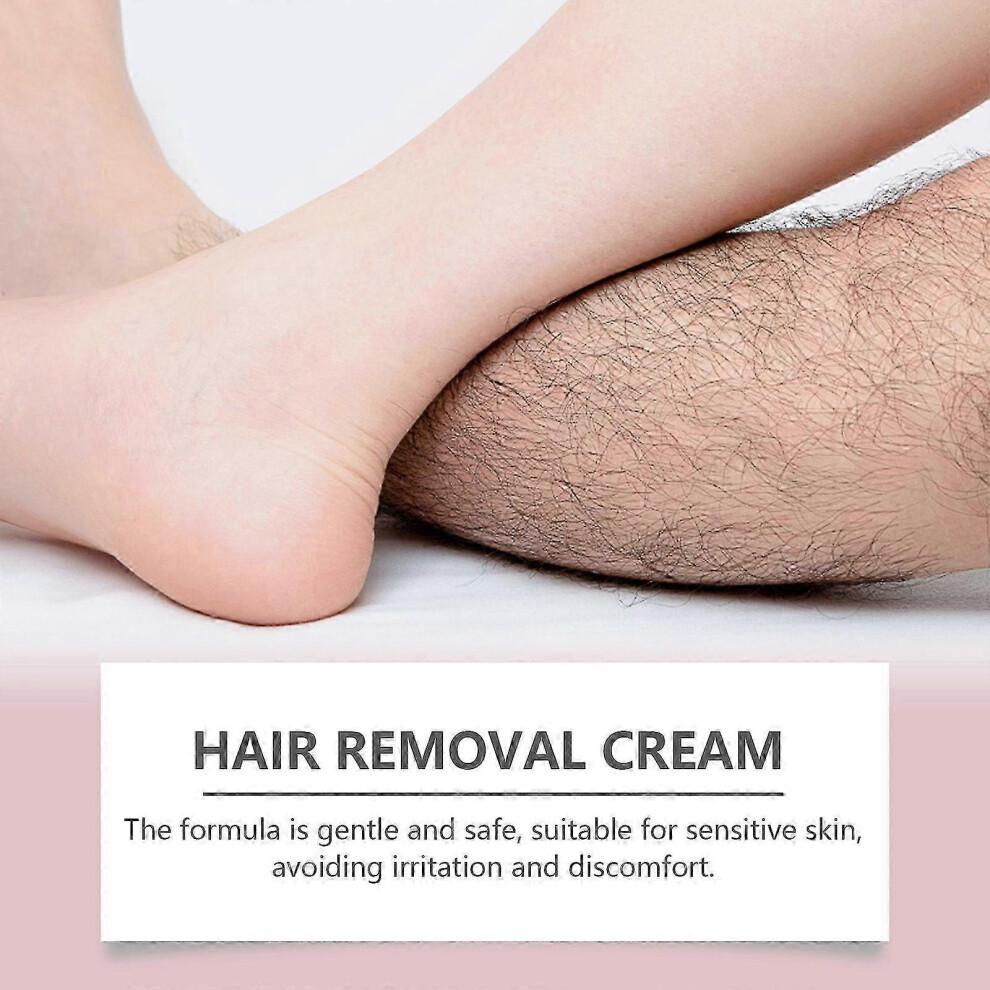(2pcs)Hair Removal Cream for Unwanted Hair in Underarms, Private Parts, Pubic & Bikini Area, Painless Flawless Depilatory Cream for Men Women