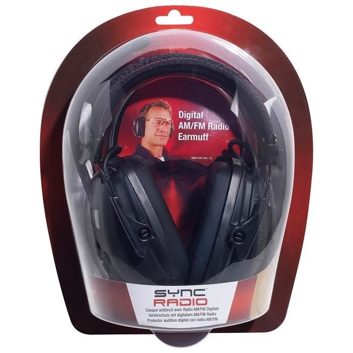 Honeywell Howard Leight Honeywell Howard Leight Casque Antibruit Sync Digital AM-FM Radio, SNR 29 - 1030330
