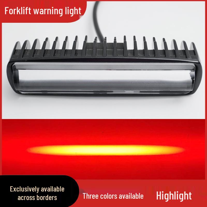 High-Intensity Red Warning Light for Trucks and Forklifts