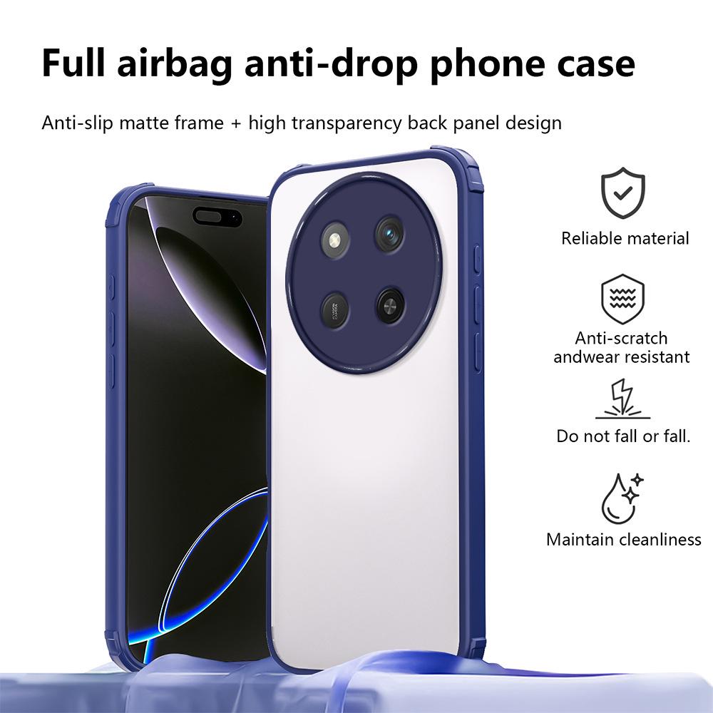 Honor400 Lite X5C/X7D/X9D/X8/X6C Four-Corner Shield Drop-Proof Phone Case