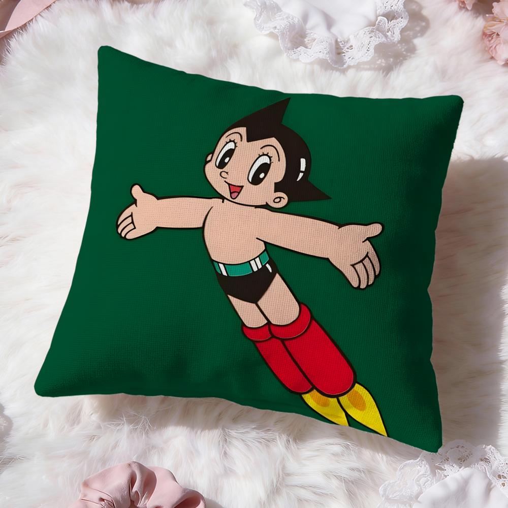 classic anime a-Astro Boy Cushion Cover Premium Comfort Reversible Pillow Cove -Two in One Design for Any Room & Car Interior