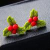 Deer Snowman Bear For Girls Christmas Ear Jewelry Korean Earrings Women Stud Earrings Santa Claus