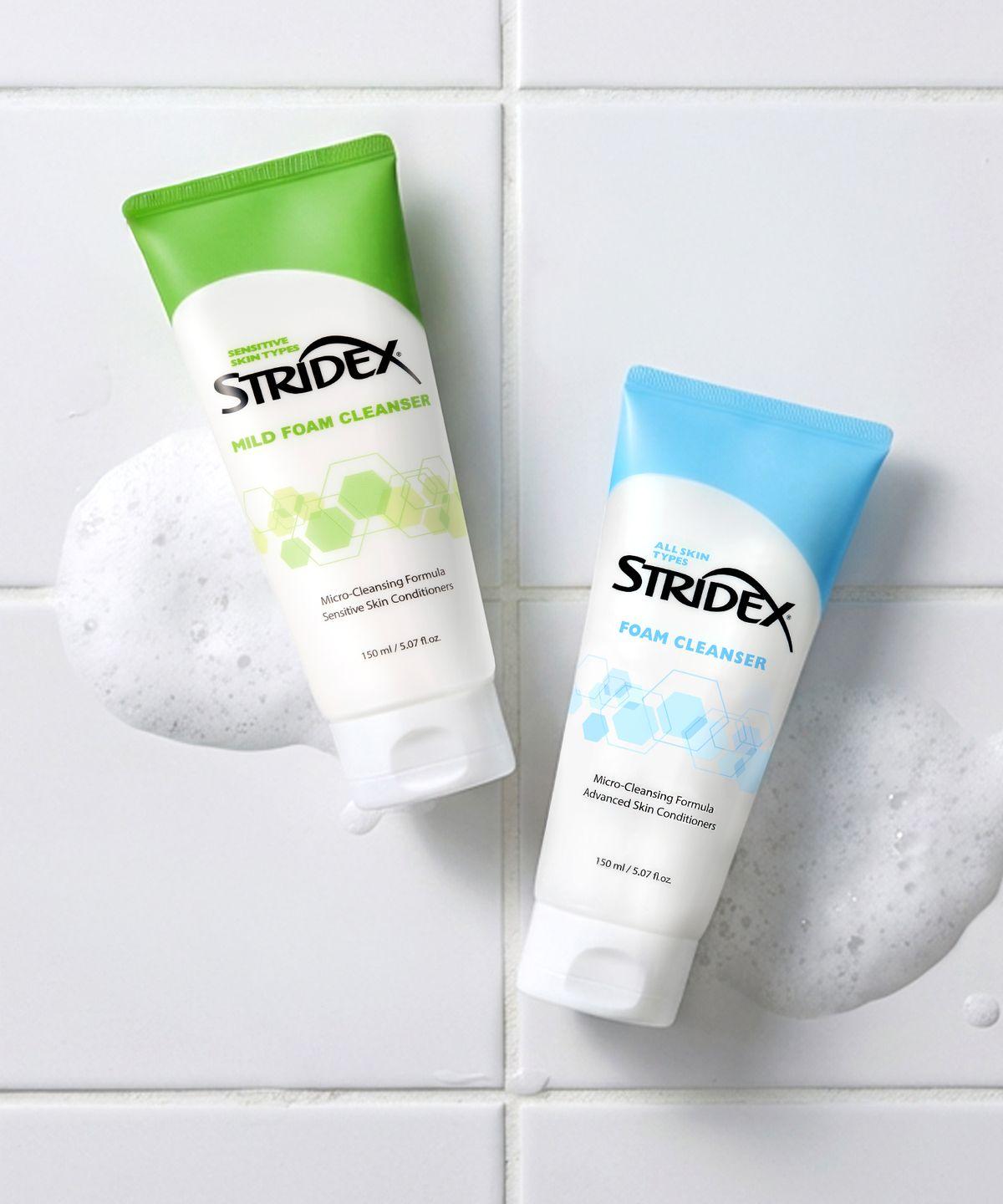 Pick and choose 2 types of Stridex Cica Hyalu Cleansing Foam