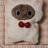 Siamese Cat Plush Toy Bag Charm - Jumbo Squeaky Doll Gift