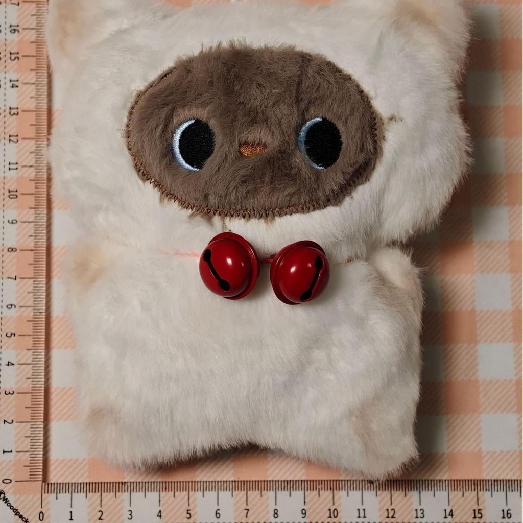 Siamese Cat Plush Toy Bag Charm - Jumbo Squeaky Doll Gift