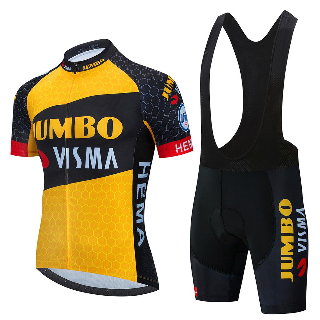 Traje de Ciclismo Edição de Equipe 2026 Traje de Manga Curta Masculino Verão Mountain Bike Bicicleta de Estrada Secagem Rápida