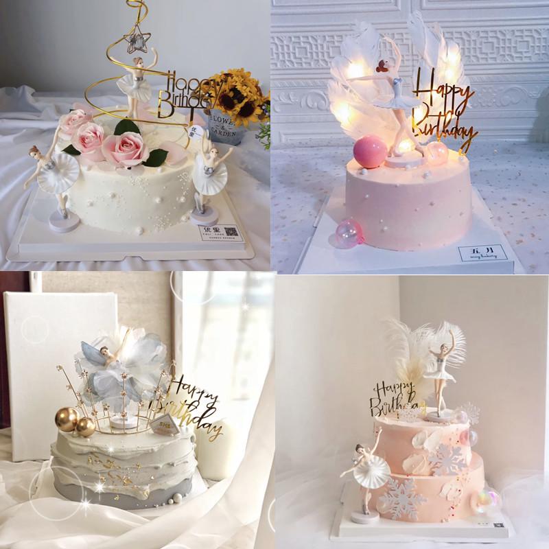Ballet Fairy Princess Cake Topper
