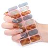 French Manicure Stickers Set Chip Resistant Design Seamless Adhesion Perfect For Short Or Long Nail Shapes