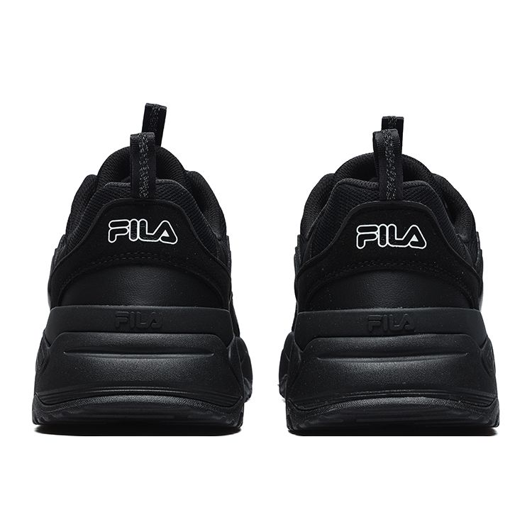FILA Rayflide Fabric Synthetic Leather Comfortable Sports Low-Top Lifestyle Shoes Men sneaker Black F12M242121FBK