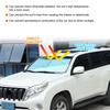 For Toyota Land Cruiser Prado 150 LC150 2010- Silver Tape Car Front Glass Anti-UV Sunshade Car Accessories