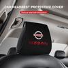 Car Seat Back Headrest Pillow Storage Bag Dustproof Cover Car Goods For Nissan Nismo Tiida Teana ALTIMA SYLPHY MURANO KICKS QASHQAI