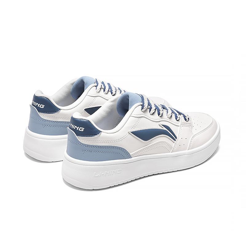 Li Ning Sycee Balance Lightweight Low Top Skateboard Shoes Men's White AGCT339-4