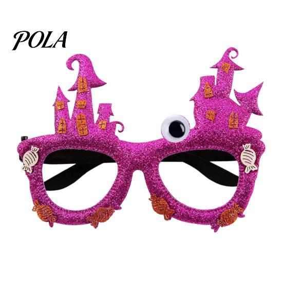 Novelty Themed Party Eyewear Halloween Pumpkin Glasses, Funny for Kids Adults, Spooky Cute Ghost Eyeglass Frames Photo Booth Props, Trick or
