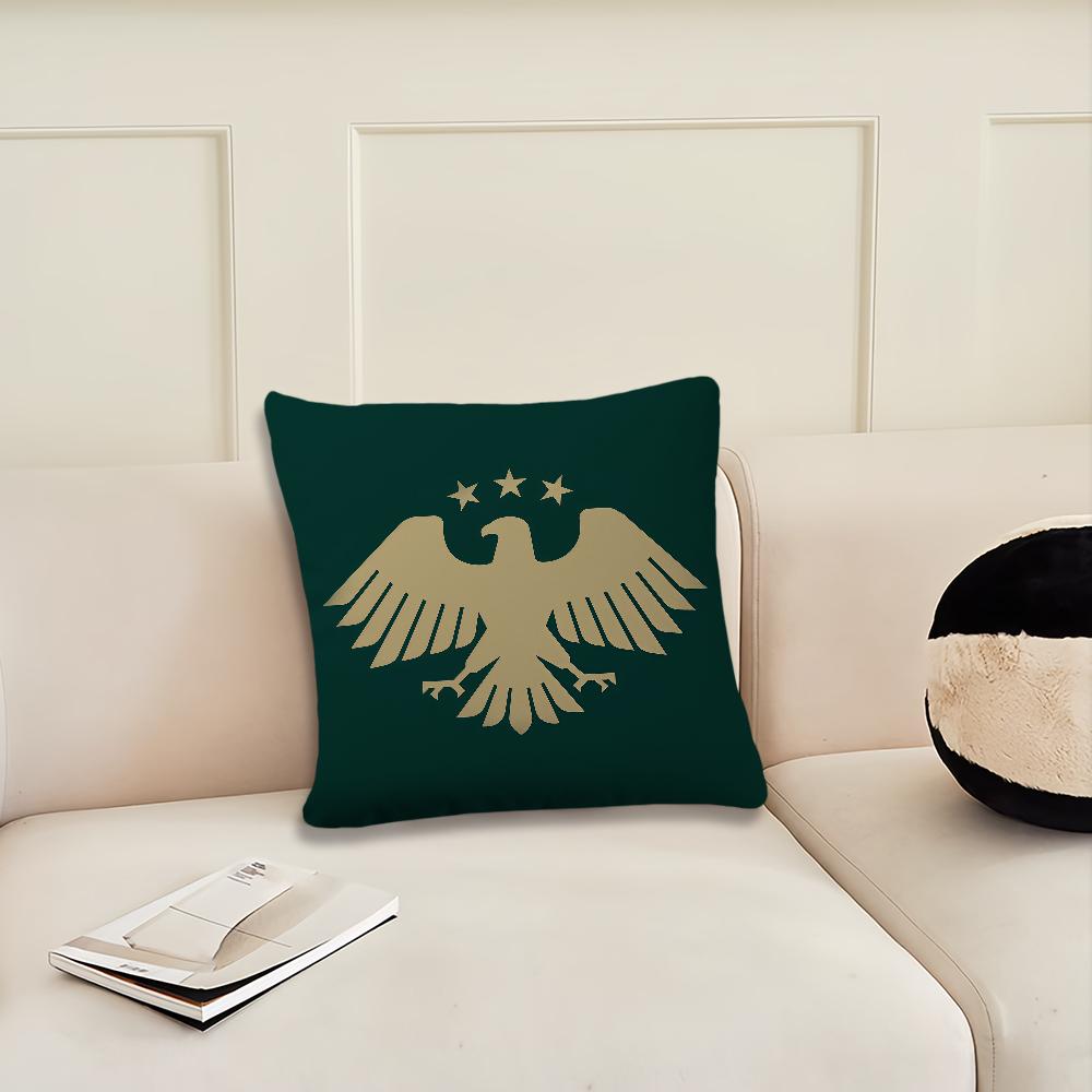 Flag Logo Eagle Syrian New 2025 cushion cover Pillow Cover Decoration Room Home Sofa living Office Car Nordic Simplicity