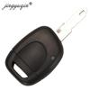 Jingyuqin Remote NE73 Blade Key Shell Cover Case für Renault Twingo Clio Kangoo Master Symbol 1 Taste NO Chip Key Fob Case Body Gehäuse Ersatz