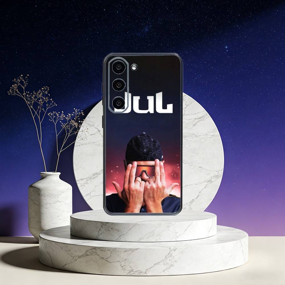 Rapper J-JuL C'est Pas Des Lol Phone Case For Samsung Galaxy A73,A72,A71,A70,A53,A52,A51,Others Soft Black Cover