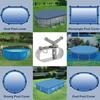 1 Set Pool Cover Winch High-Strength Universal Size Rust-proof Wide Application Simple Installation