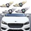 EMIW1 Car Front Badge Wings Sticker for Skoda Yeti Kamiq Rapid Kodiaq Fabia Octivia RS Superb 2 A7 Karoq Citigo Vision S Bonnet Emblem