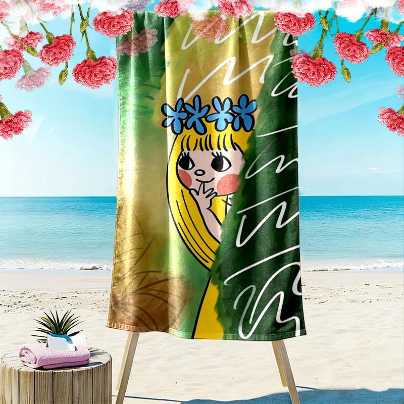Amálka Beach Towel, Large Soft Quick Dry Towel for Beach Camping Swimming