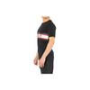 Jordan Gespleißter Letter Logo Print Lässiges Kurzarm-T-Shirt Herren Oberteile Schwarz 939619-010