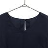unused Viaggio Blu 7 minutes sleeve blouse 1 Navy shirt Women Used
