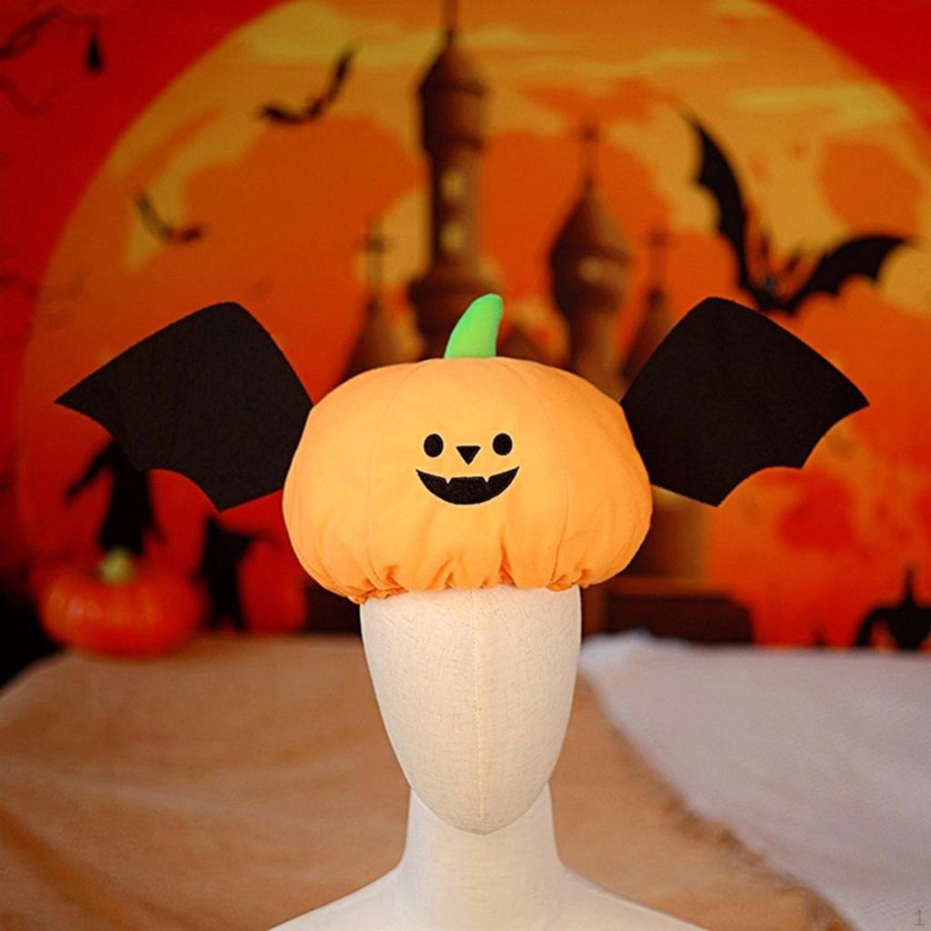 Halloween Pumpkin Hat Role Play Headdress for Masquerade Holiday Festival