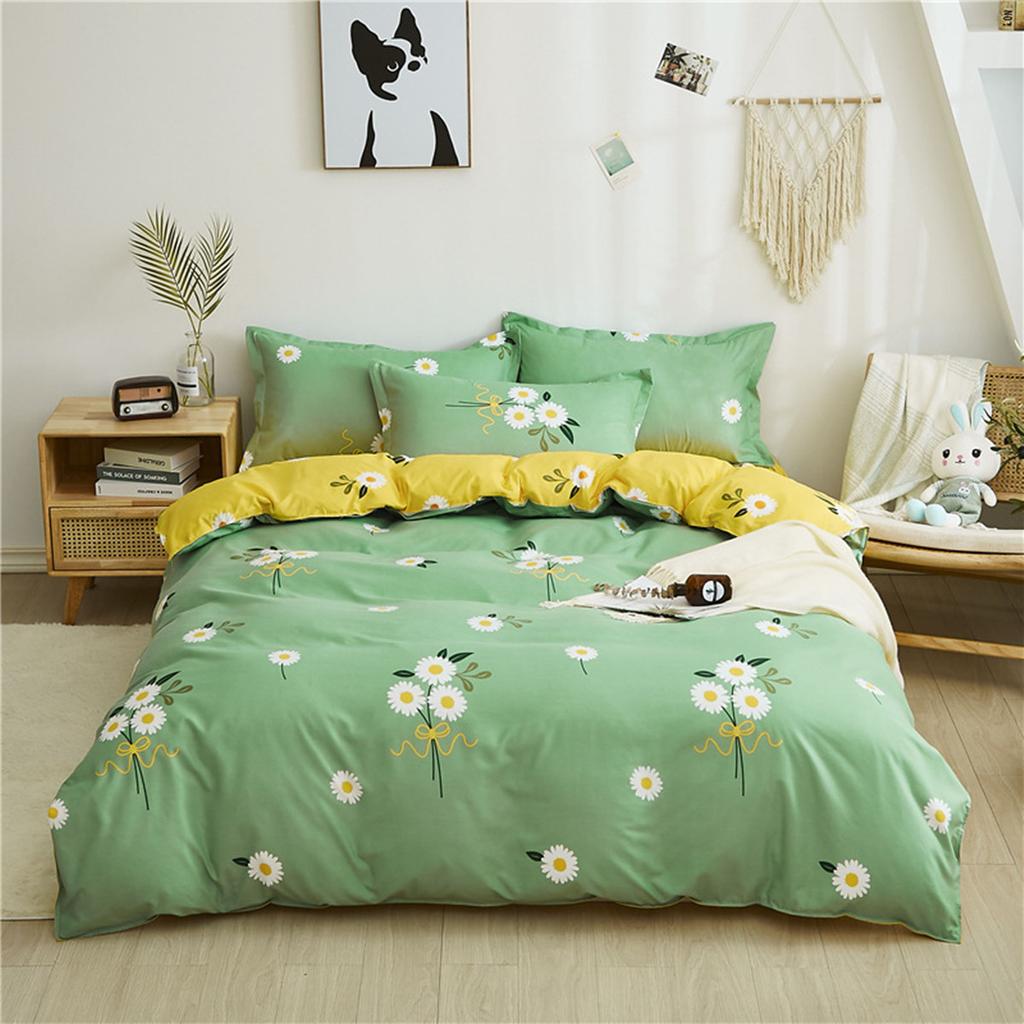 Lovely Cartoon Little Tiger Light Yellow Duvet Cover Covers Cartoon Animals Simple Style In Europe and America Room Decoriions