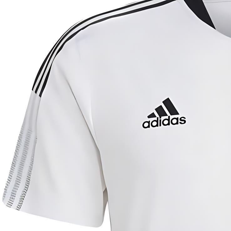 Adidas T Shirts Men's White Crew Neck Moderate Straight Fit GM7590-