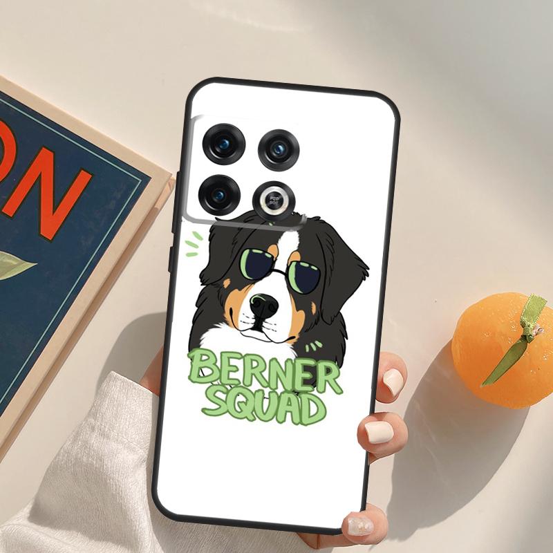 Funny Bernese Mountain Dog Case For OnePlus 15 13 12 11 13R 12R 10T 8T 13T OnePlus Nord 5 CE 3 2 4 Lite N20 N30 Cover