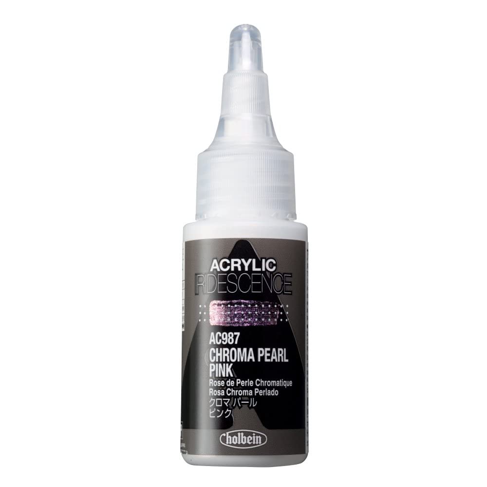 

Holbey Acrylic Color AC987 30ml Chromapearl Pink 14987 [Iridescence]