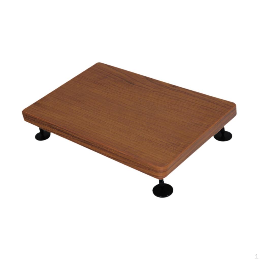 Stand, Wood Desktop Holder for Studio Speakers
