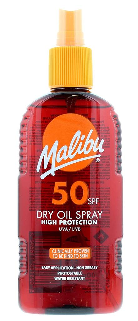 Malibu SPF50 Bronzing Oil 200ml + Tanning Balm 200ml