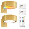 2pcs Picture Lights LED Magnetic Art Display Light Battery Operated Magnetic Dimmable Painting Spotlight With 13 Lighting Modes