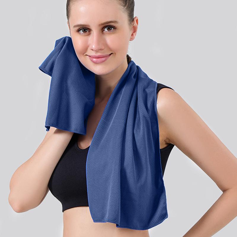 Sommer Kalt Sport Outdoor Eis Fitness Eis Schnell Trocknend Kühl Handtuch