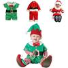 Christmas Kids Snowman Velvet Cosplay Costume Soft Comfortable Gift Idea
