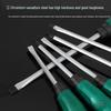 Industrial-Grade Magnetic Phillips & Flathead Screwdriver with Through-Hole Design