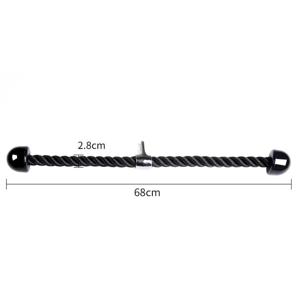 

Канат для трицепса Сверхпрочный Скручивания на пресс Тяга на тросе Латеральные подъемы Бицепс Тренировка мышц Фитнес