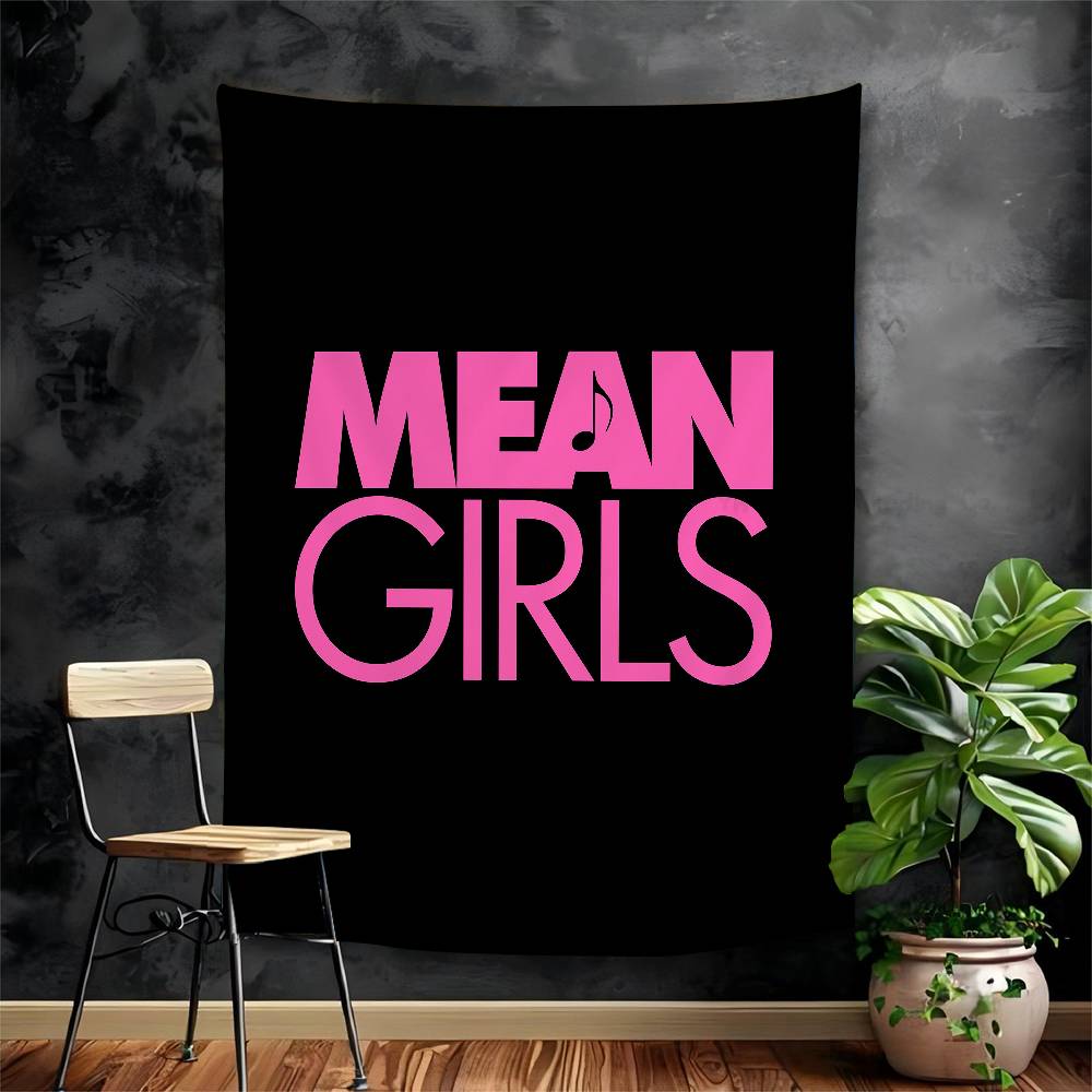 

Mean Girls Movie Colorful Tapestry Wall Hanging Cheap Hippie Wall Hanging Bohemian Wall Tapestries Mandala Wall Hanging Sheets 74x94cm(29x37in)