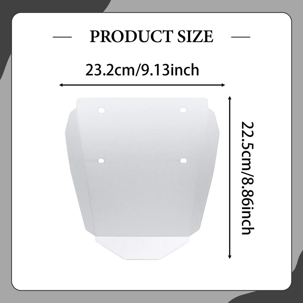 Motorcycle Rear Fender Sturdy, Metal, Repair Parts, Mud Guard, Tail Mudguard, Mudflap Number Plate Splash Guard for R1300GS