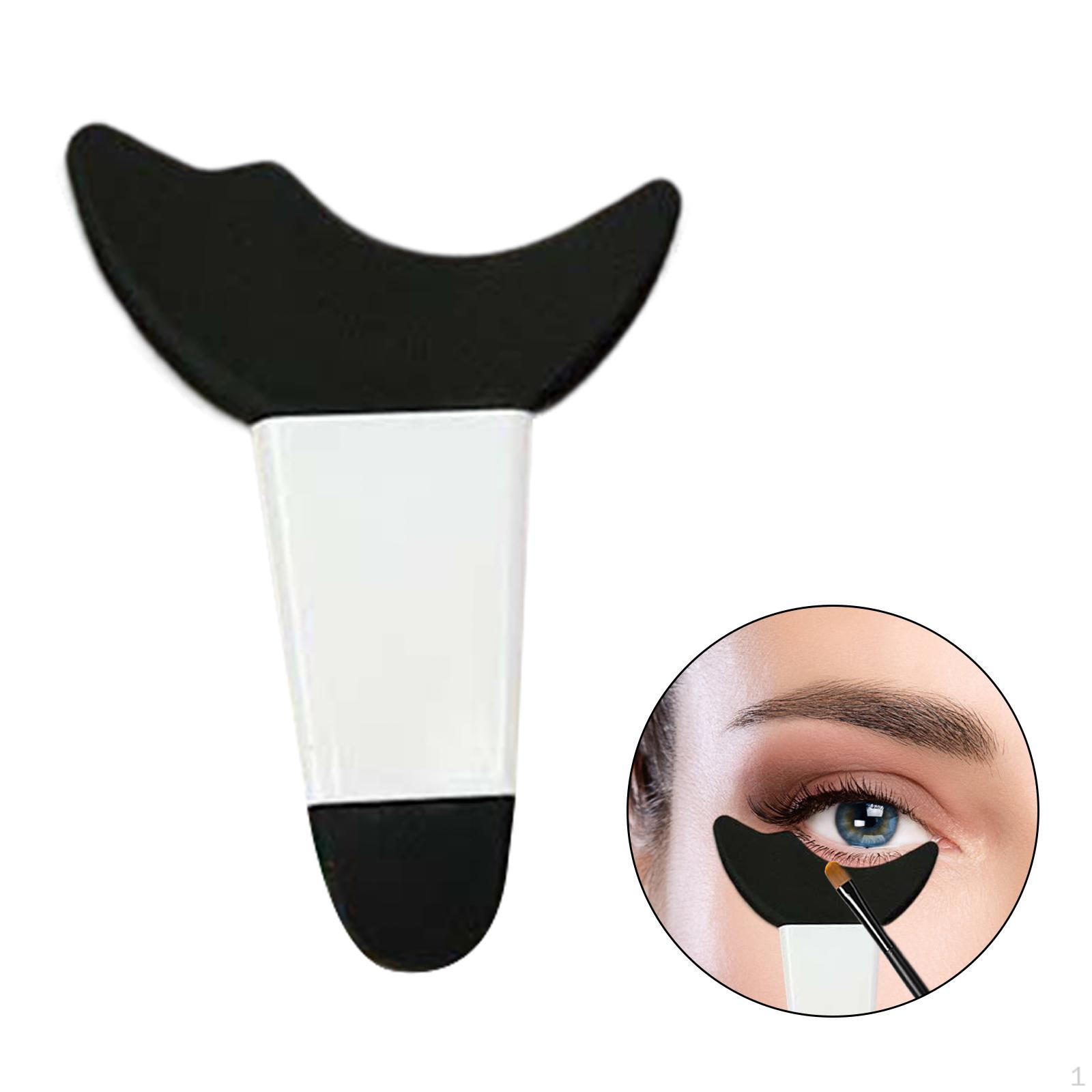 

for , Tool, Eyelash Eyeshadow Auxiliary Guard Pads Lazy Makeup Supplies Stencils Stencil black,white handle