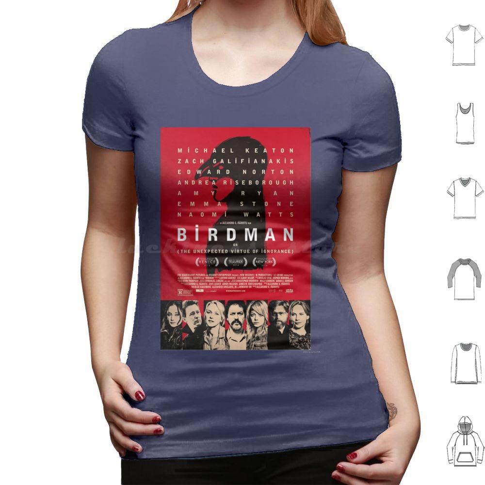 Birdman Or The Unexpected Virtue Of Ignorance Movie Shirt T Shirt Big Size 100 Cotton Movies Birdman Birdman Movie