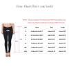 Women's Stretchy Skinny Print Jeggings Lmitation Jeans Seamless Ninth Pants