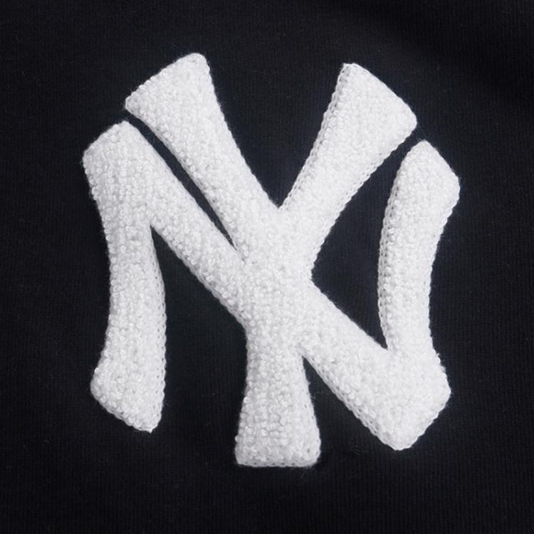 New Era SS21 MLB Serie New York Yankees Pullover Frontdruck Design Sweatshirt Herren sweatshirt Schwarz 12558002