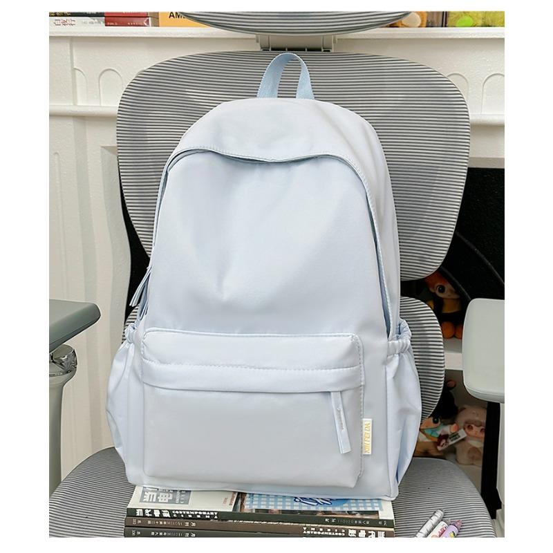 High-value Nylon Backpack for Female Students, Large-capacity College Style, Simple and Versatile Schoolbag, Ultra-lightweight New Model